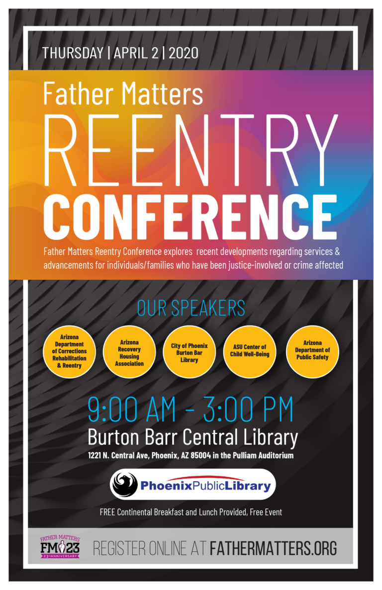 Reentry Conference 2020 Father Matters